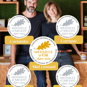 5 Médailles au Salon de l’Agriculture 2026 pour les miels de La Butinerie