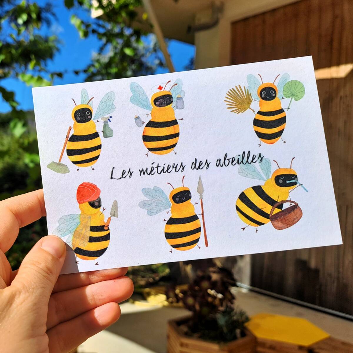 Carte postales Accessoires la Butinerie