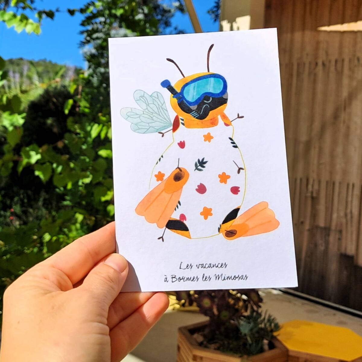 Cartes postales illustrées Zaza l'Abeille – Image 6