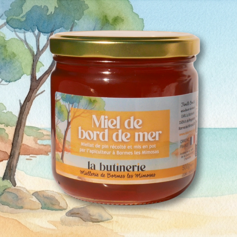 Web Miel bord de mer